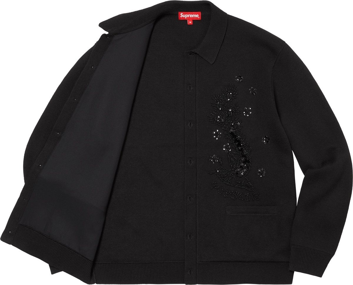 Beaded Appliqué Cardigan view 14